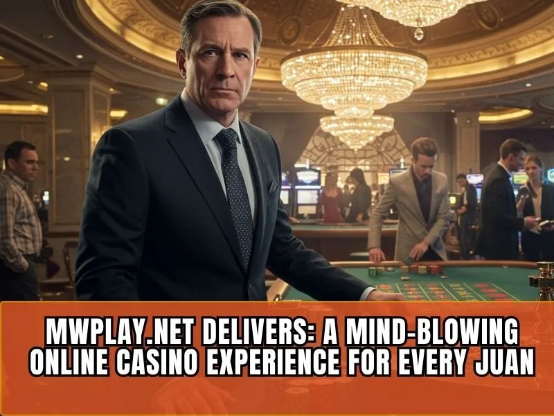 MWPlay.net online casino experience featuring a player enjoying exciting casino games at a premium gaming venue.