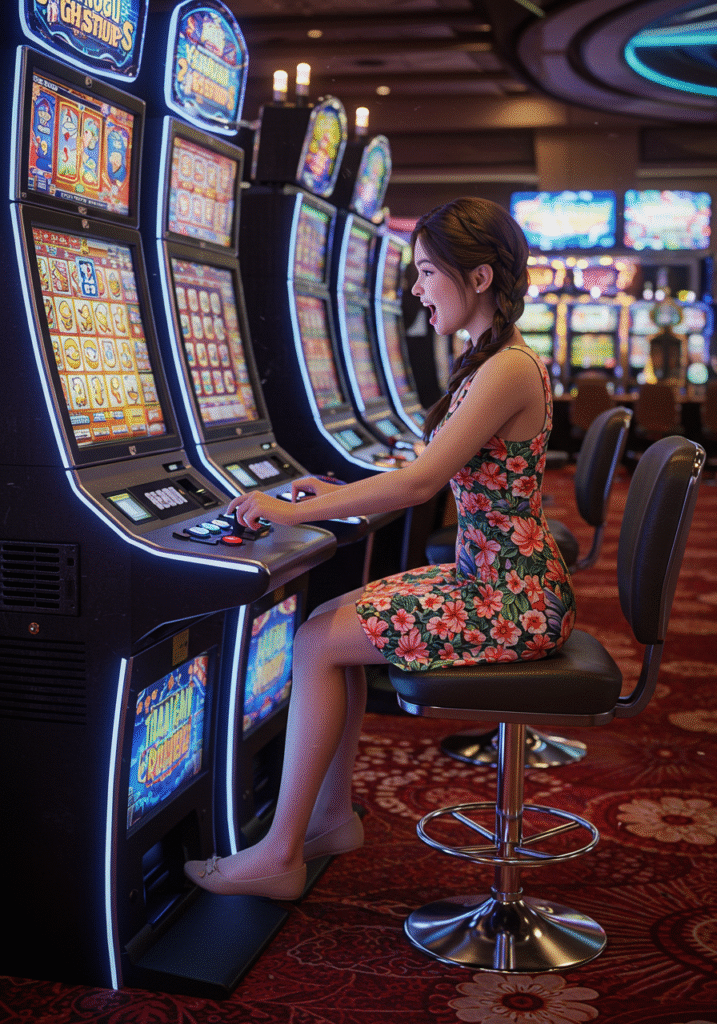 young woman playing in buenas