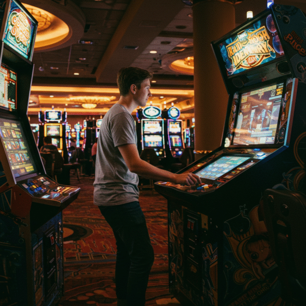 buenas player having fun in slot