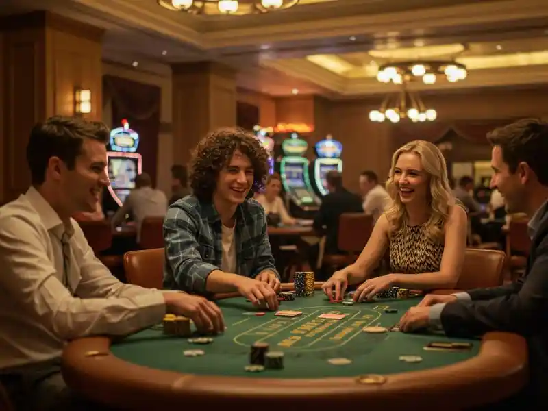 Man enjoying a victory in a multiplayer game with friends on Buenas Online Gaming platform