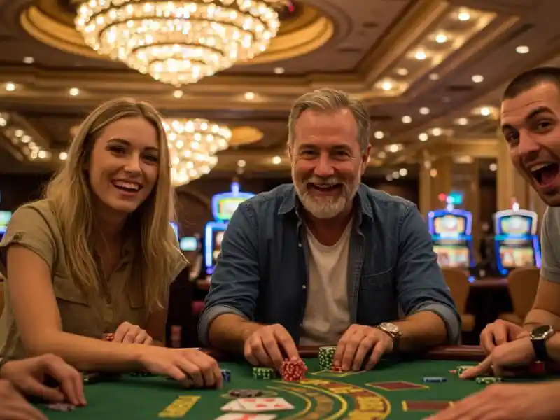 Old man winning in a slot game at Peso 88 Casino.