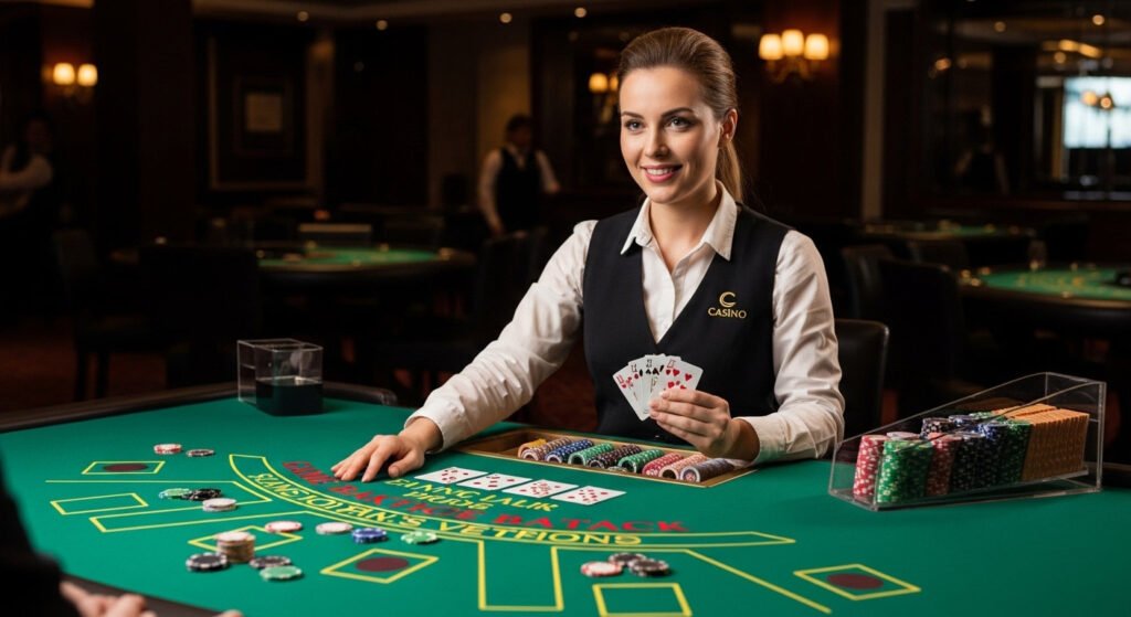 lucky 88 woman casino live dealer