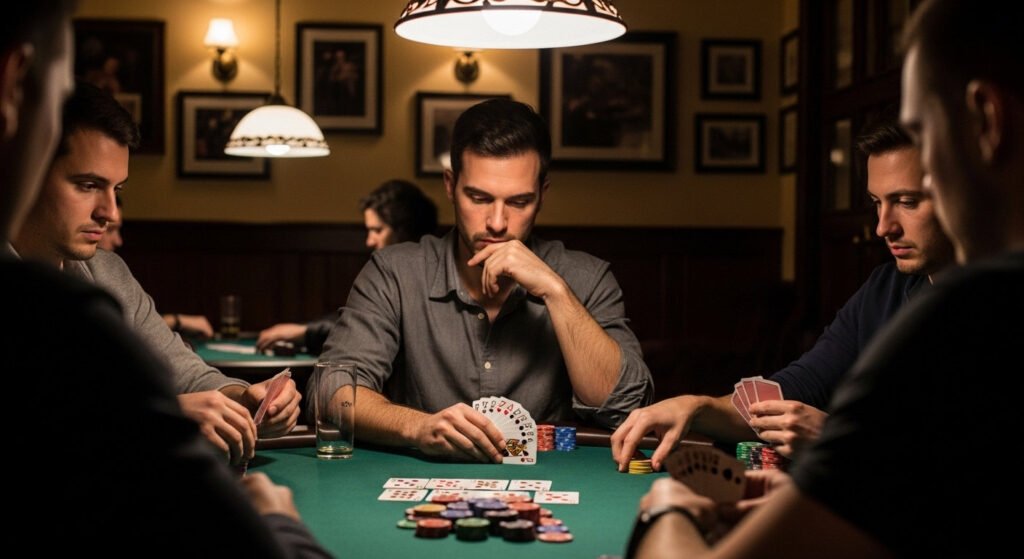 pusoy online games man playing chinese poker