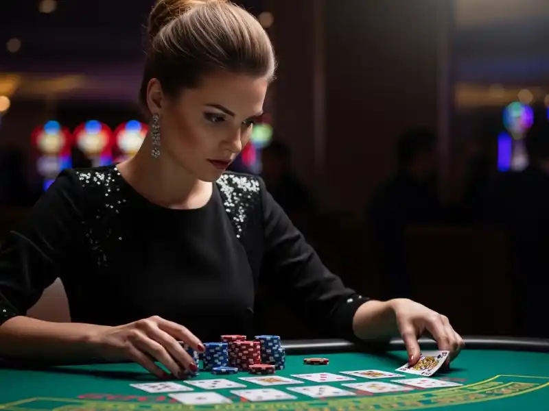 jili casino free 100 pesos woman playing casino
