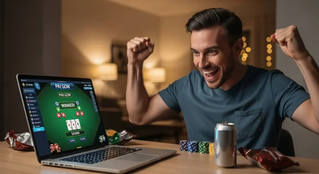 pai gow online man winning