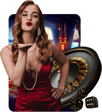 About us page featuring a woman - Buenas PH live games