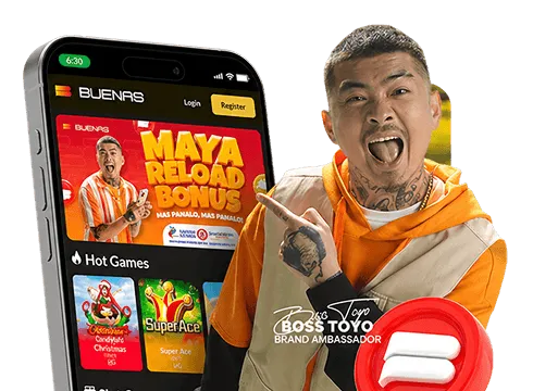 Toyo Casino brand ambassador highlighting the difference from other casino platforms.