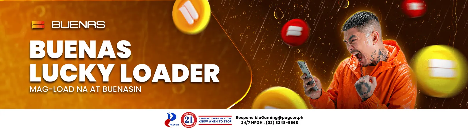 Buenas Beginners Guide — Buenas Lucky Loader: Mag-load na at Buenasin