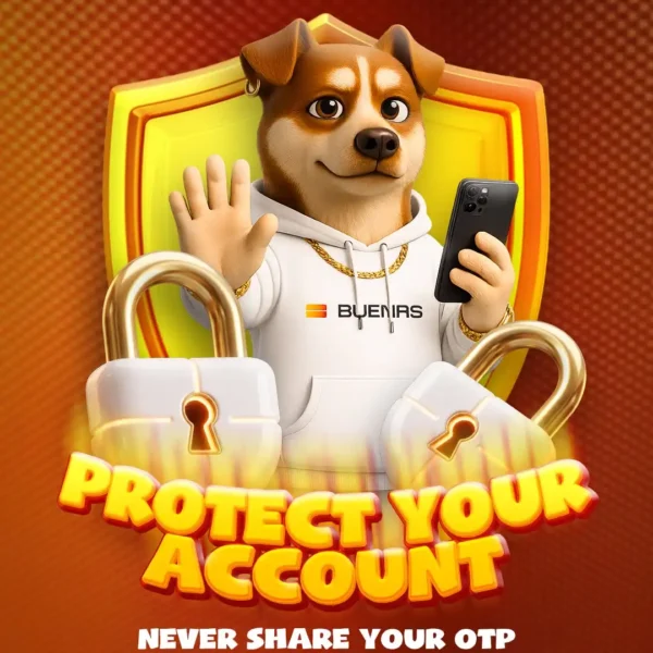 How to login to Buenas PH while keeping your OTP private